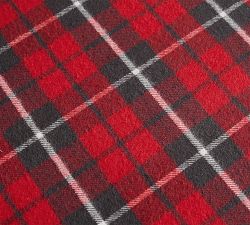 Palmer Plaid Organic Flannel Sheet Set