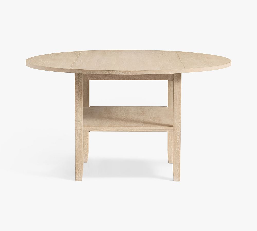Rylee Drop Leaf Round Dining Table (30&quot;-56&quot;)