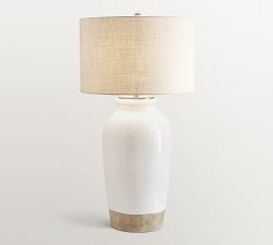 Miller Ceramic Table Lamp (25&quot;- 37&quot;)