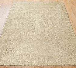 Concentric Handwoven Jute Rug