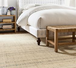 Willow Striped Jute Rug