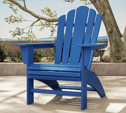 Pottery Barn Classic Adirondack x Polywood Lounge Chair