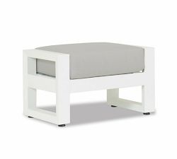 Canva Metal Outdoor Ottoman