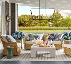 Prescott Outdoor Metal Linear Chandelier (54&quot;)