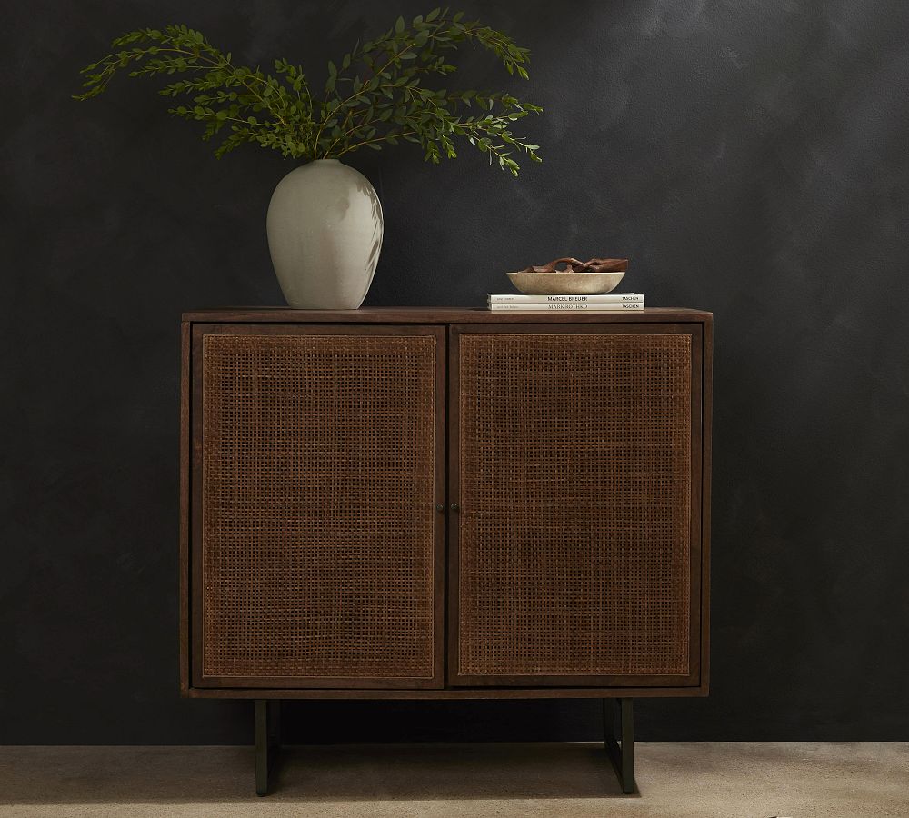 Dolores Cane Cabinet (35&quot;)