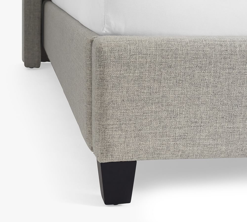Elliot Shelter Upholstered Bed - Modern Design