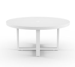 Canva Metal Round Outdoor Dining Table (60&quot;)