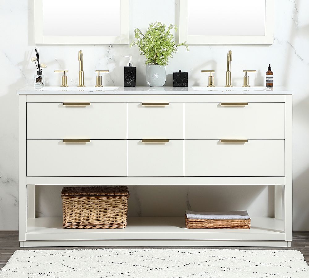 Larkin 60-72&quot; Double Sink Vanity