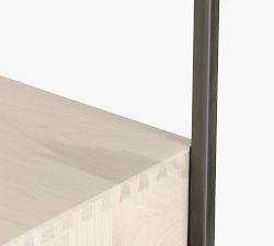Graham Wall Desk With Drawer &amp; Bookcase (85&quot;)