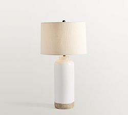 Miller Ceramic Table Lamp (25&quot;- 37&quot;)