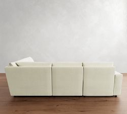 Dream Wide Arm Power Reclining Reversible Wedge Sectional - Storage Available (122&quot;-134&quot;)