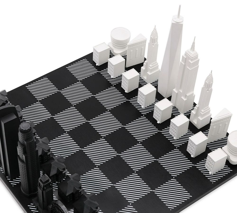 East Coast vs West Coast Chess Set