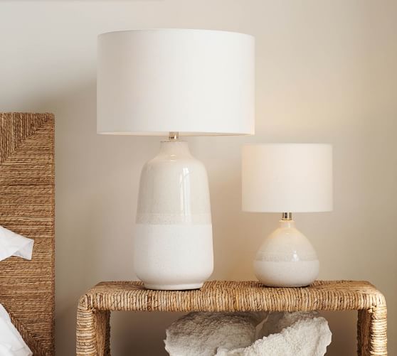 Calla Ceramic Table Lamp (15")