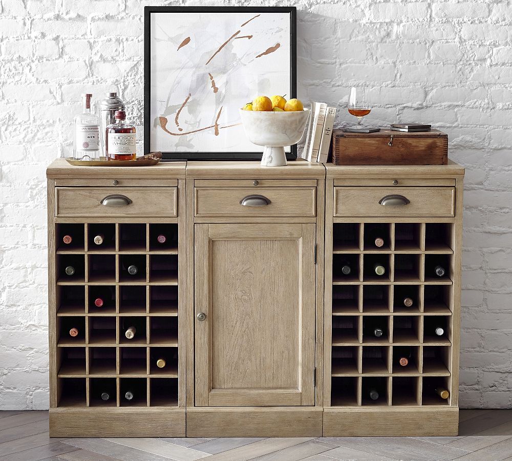 Modular Bar Buffet With Double Wine Grid (54&quot;)