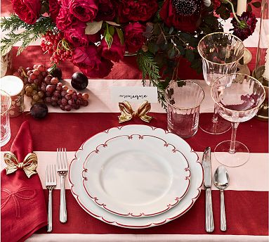 Monique Lhuillier Nell Porcelain Salad Plates – Set of 4