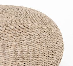 Round Rattan Round Coffee Table (36&quot;)