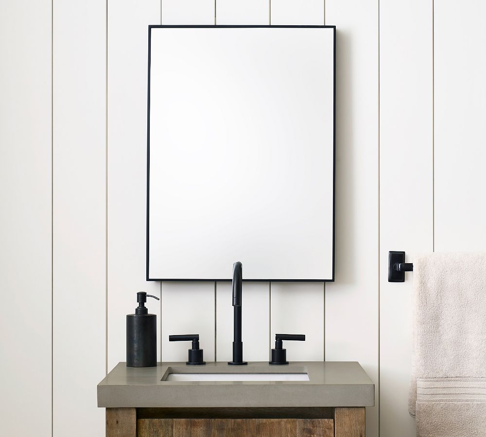 Open Box: Linden Rectangular Mirror