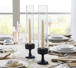 Monique Lhuillier Salerno Hurricane Taper Candleholder