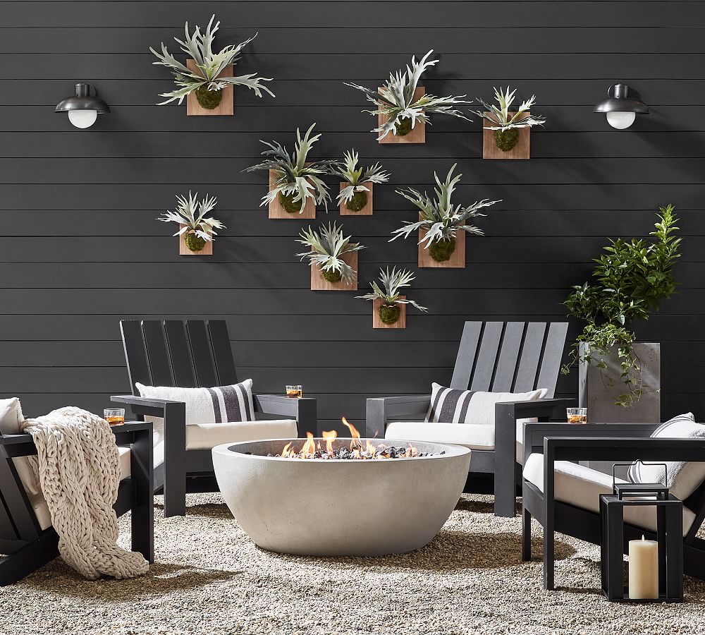 Mission Square Handmade Outdoor Planters | Pottery Barn