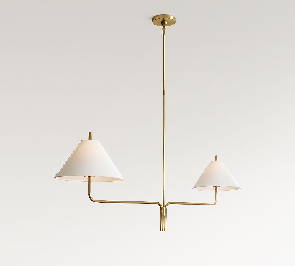 Monroe Metal Linear Chandelier (58&quot;)