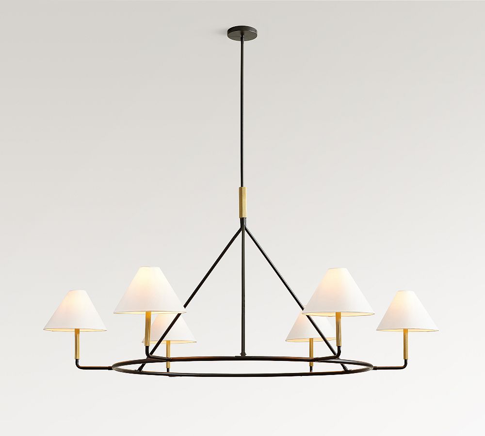 Kensington Metal Round Chandelier (60&quot;)