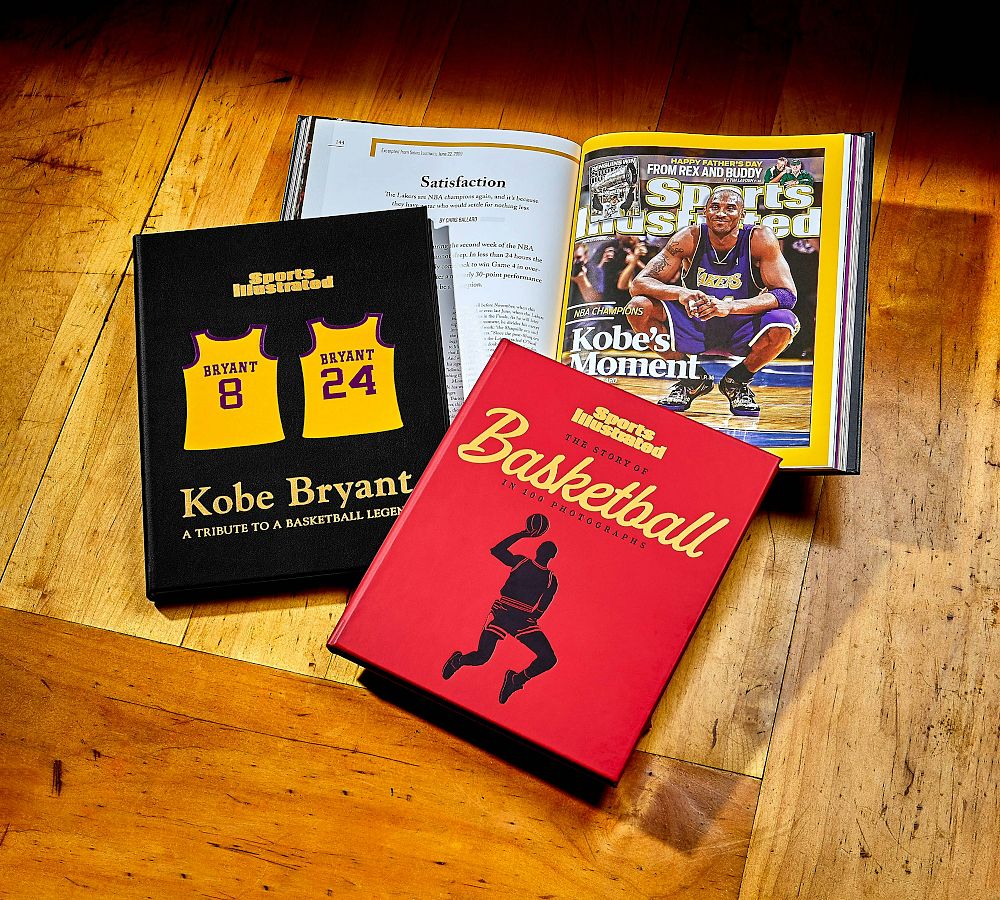 Sports Illustrated's The Story of Basketball Leather-Bound Book