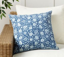 Daria Reversible Floral Bhotah Outdoor Pillow
