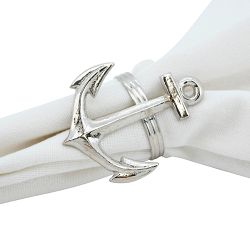 Anchor Napkin Ring, Set of 4