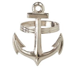 Anchor Napkin Ring, Set of 4
