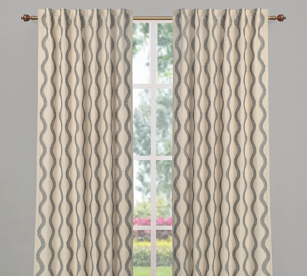 Livie Embroidered Curtain
