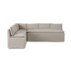 Kaylor Slipcovered Banquette