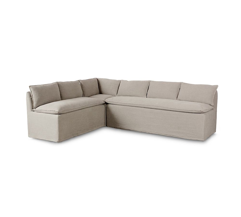 Kaylor Slipcovered Banquette