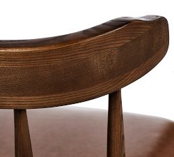 Lune Leather Dining Chair