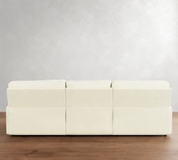 PB Comfort Modern Square Arm Power Reclining Sofa - Storage Available (78&quot;-135&quot;)