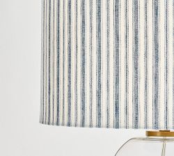 Carter Glass Table Lamp with Mark D. Sikes Pixie Shade (29&quot;)