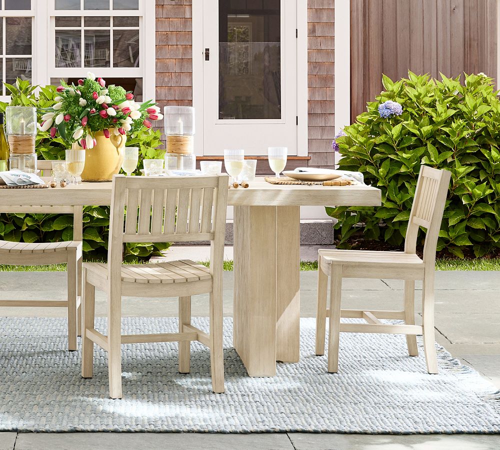 Abbott Acacia Outdoor Dining Side Chair