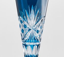 Antique Cut Champagne Flutes