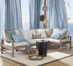 Build Your Own - Indio Eucalyptus Outdoor Sectional Components