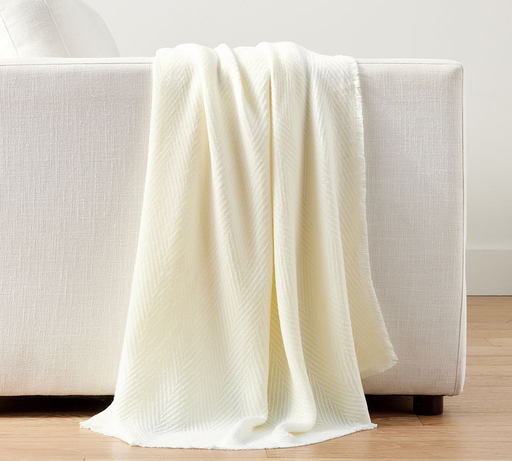 Herringbone Throw