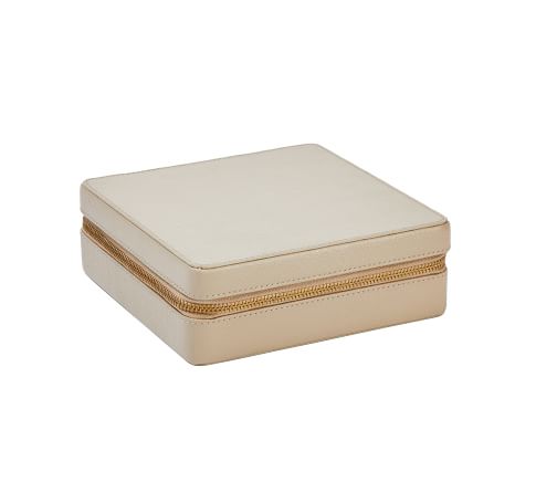 Quinn Leather Travel Case - Small - 7"W x 2.75"H