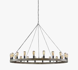 Boster Iron Chandelier (36&quot;-60&quot;)
