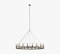 Boster Iron Chandelier (36&quot;-60&quot;)