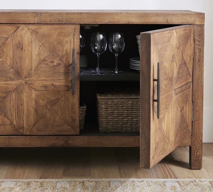 Jovi Carved Reclaimed Wood Buffet (103.5