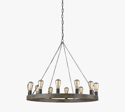 Boster Iron Chandelier (36&quot;-60&quot;)