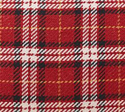 Nottingham Plaid Faux Fur Back Pillow Cover