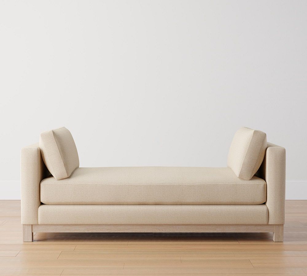Open Box: Jake Seadrift Wood Base Settee