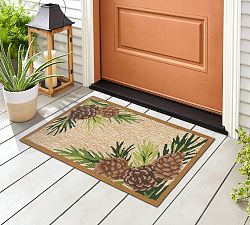 Pinecone Border Doormat