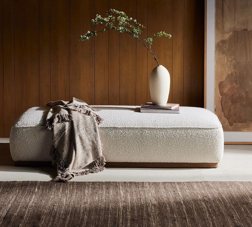 Arroyo Rectangular Upholstered Ottoman