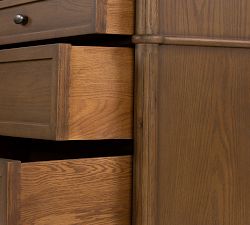 Hugo 6-Drawer Marble Dresser