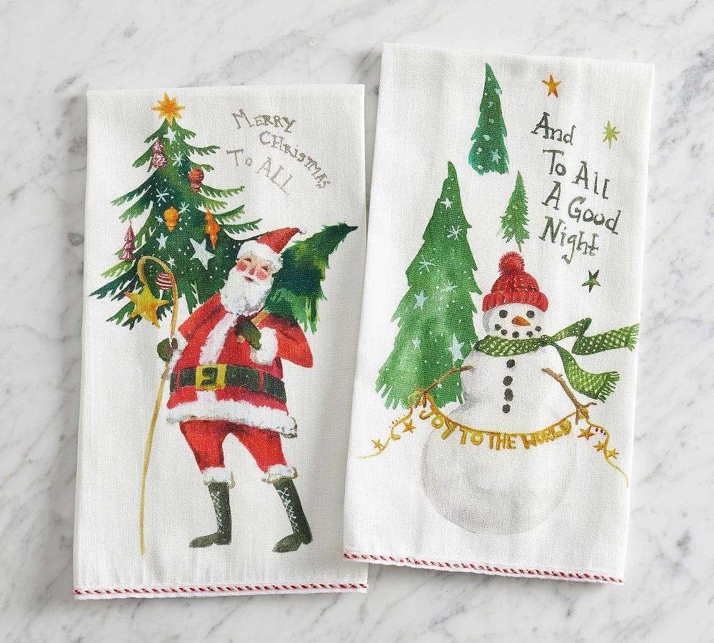 Jolly Santa Guest Towel